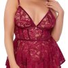 Babydoll red 3XL