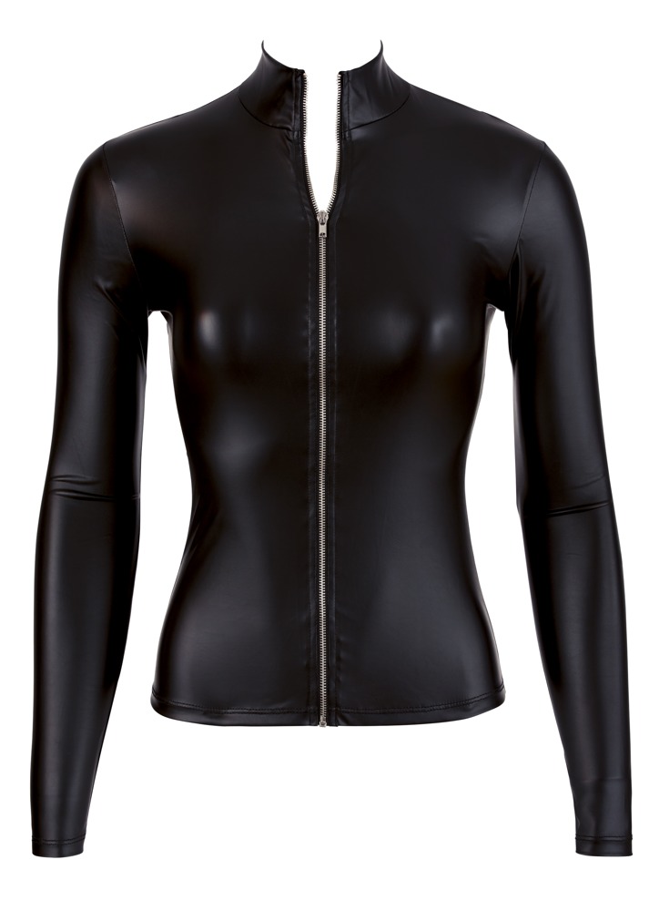 Top langarm Zip XL Top