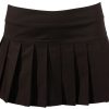 Pleated Mini Skirt