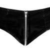 Lack Pants mit Zip XL Vinyl Briefs