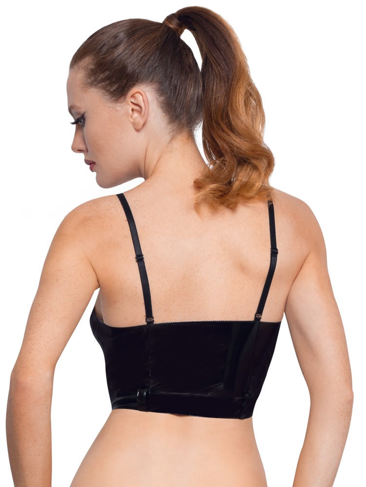 Top aus Lack Vinyl Top buckle XL