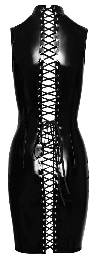 Lack Kleid SchnÃ¼re XL