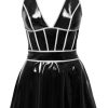 Kleid aus Lack