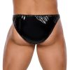 Vinyl Briefs Men 2XL