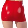 Latex Mini Skirt red 2XL Late X