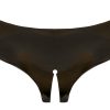 Latex Slip schwarz S-L