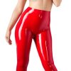 Latex Leggings red XL