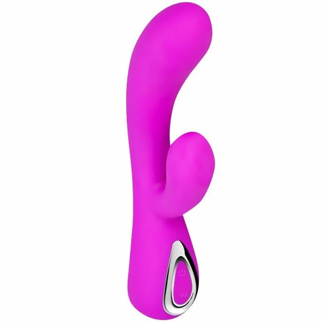 Smart Honey Intimate Vibrator Lilac 18cm Dual Motor Silicone