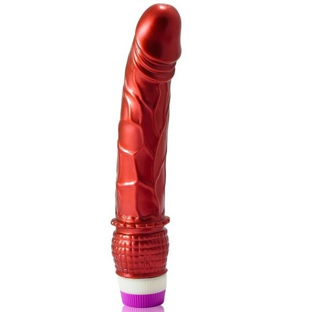 Linex Red Vibrating Intimate Device 23cm - Adjustable Speed