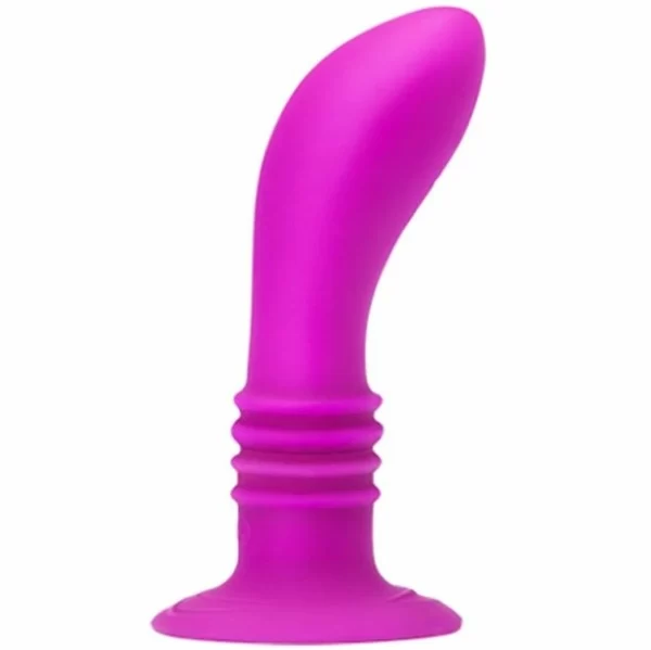 Booty Passion Silicone Plug 10 Vibration Modes Black 12cm