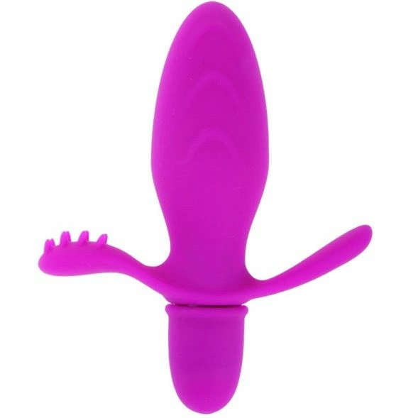 Flirtation Fitch Intimate Silicone Vibrator 10 Modes Pink 11cm