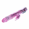 BAILE Butterfly Rotator RoÅ¼owy - wielofunkcyjny masaÅ¼er 29cm USB