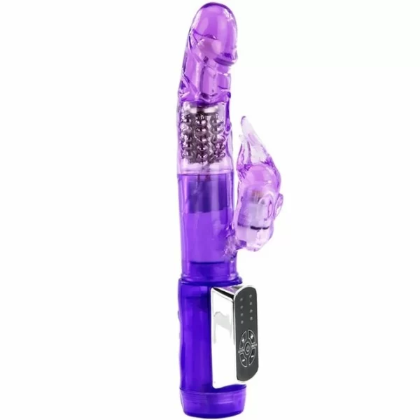 US Rabbit Passion Baron Intimate Rotating Device 23cm Pink