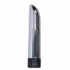 Lady Finger Vibrator ABS Multi-Speed 14.4cm Silver Finish