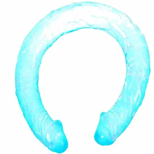 Double Dong Blue 44.5 cm Flexible Intimate Device