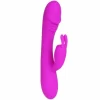Hunter Smart Vibrator 30 Modes Dual Motor Silicone Pink