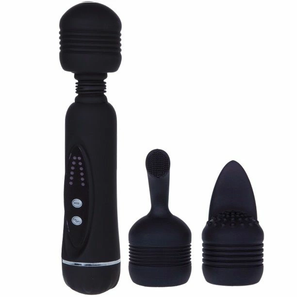 Flirtation Magical Massager Silicone 12 Modes Interchangeable Heads