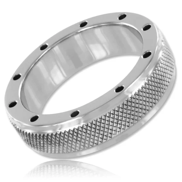 Steel Anatomical Intimate Ring 40mm Ergonomic Design