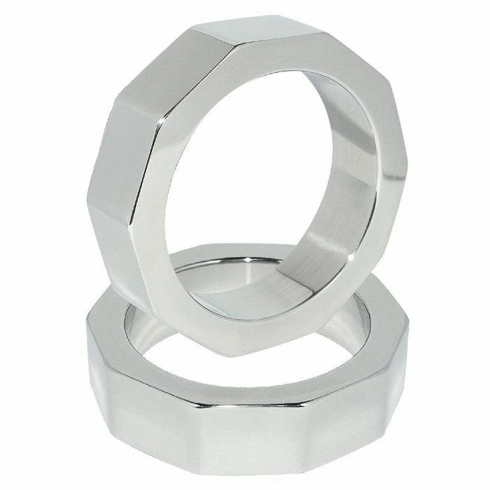 Stainless Steel Intimate Ring 55mm - Ergonomic Design