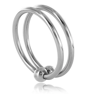 Double Steel Intimate Ring 30mm - Durable Stainless Steel System