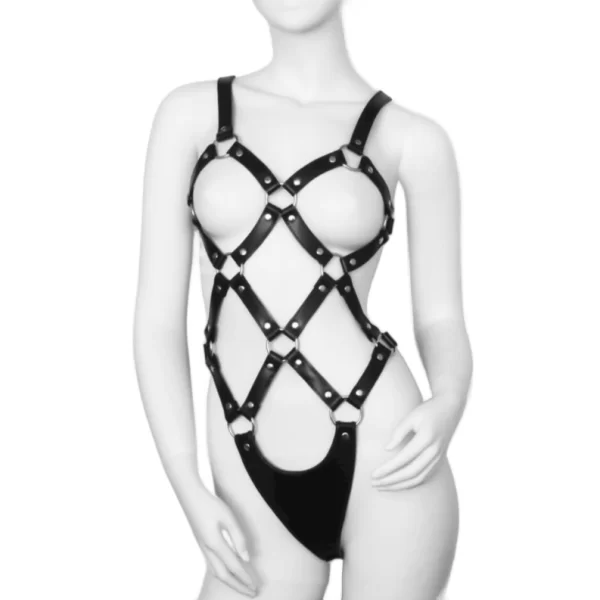 S8 Leather Body Harness for Women