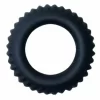Titan Performance Ring Black 1.9 cm Silicone Adjustable