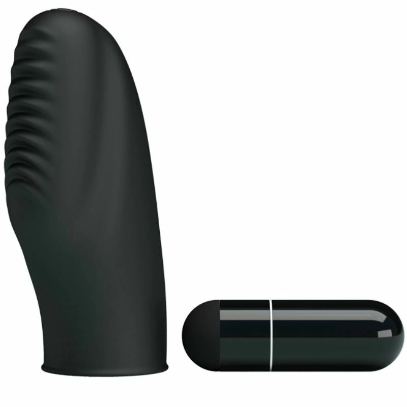 Flirtation Stanford Black - Silicone Vibrating Finger Device Flirtation Stanford Black - Silicone Vibrating Finger Device