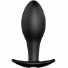 Anchor Shape Silicone Plug 12 Vibration Modes Black 85mm