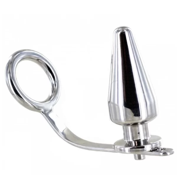 Steel Intimate Ring with Conical Plug 45x45mm