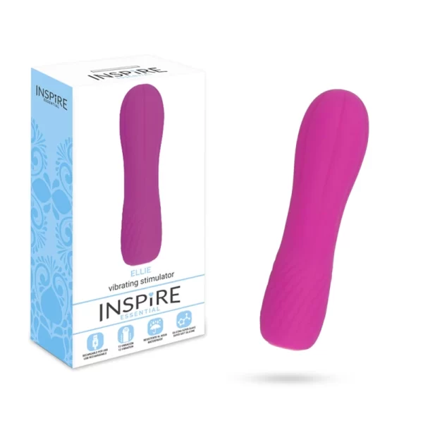 Essential Ellie Intimate Device Silicone Violet 12 Modes 11.6cm
