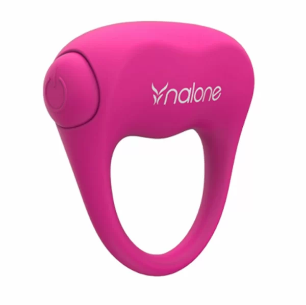 Vibrating Love Pink Silicone Intimate Ring Waterproof
