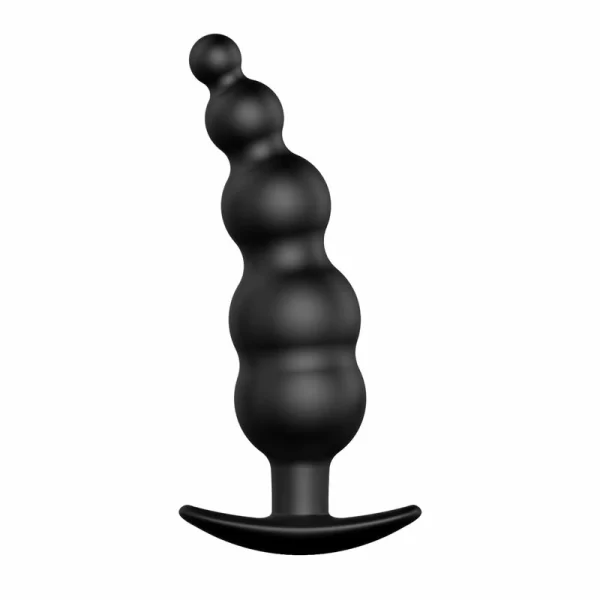 Anal Plug Black 11.8 cm - Medical Silicone