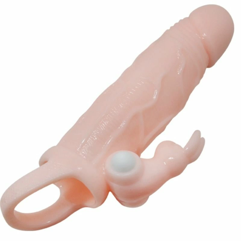 Brave Man Intimate Extension with Rabbit & Dual Vibration Flesh 16.5cm
