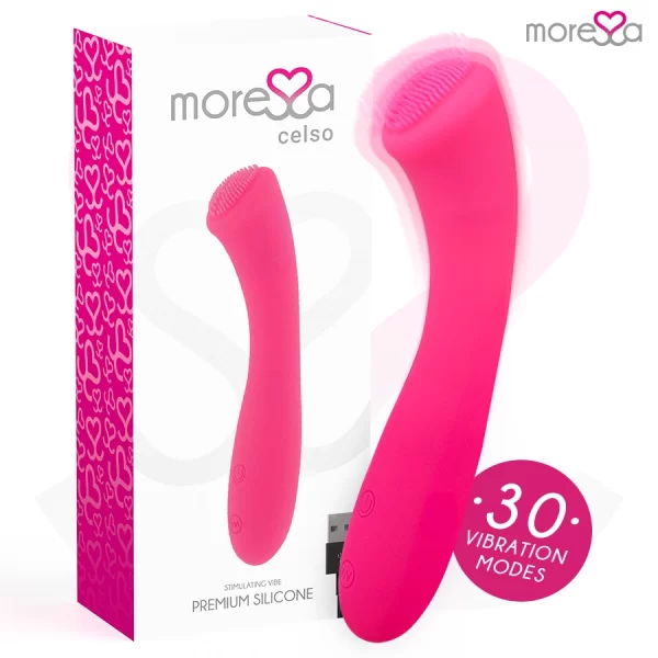 Celso Premium Silicone Rechargeable Massager 16cm Waterproof