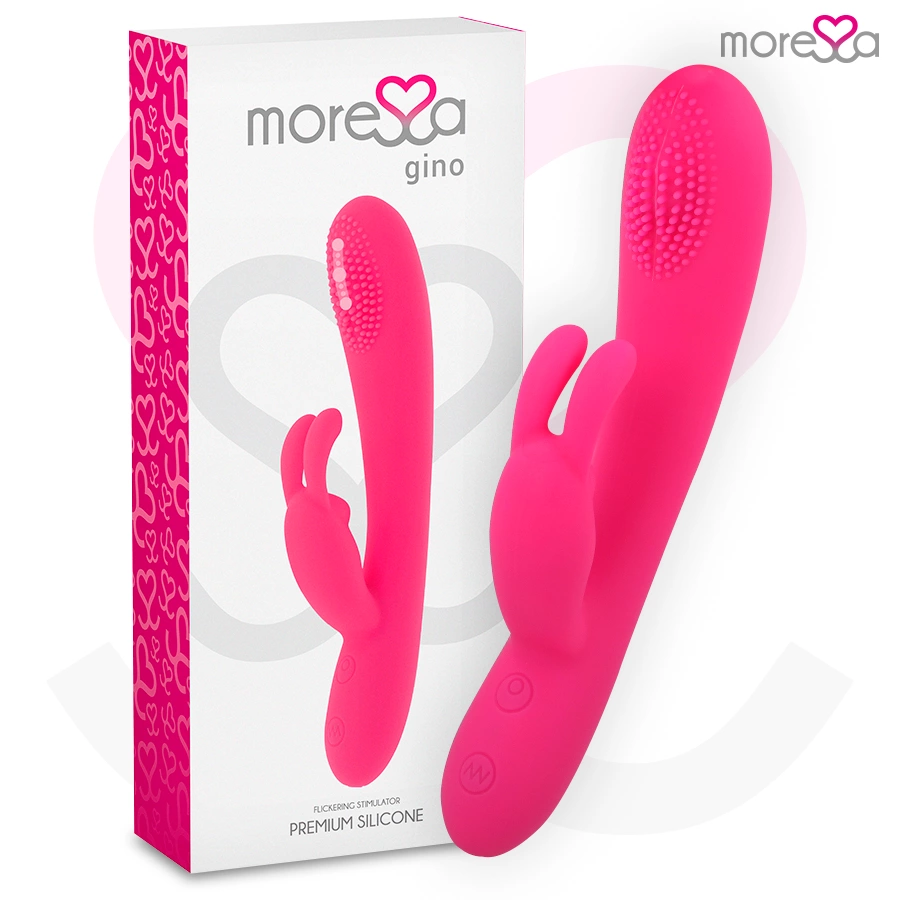 Moressa Gino Premium silikonowy masażer ładowany USB