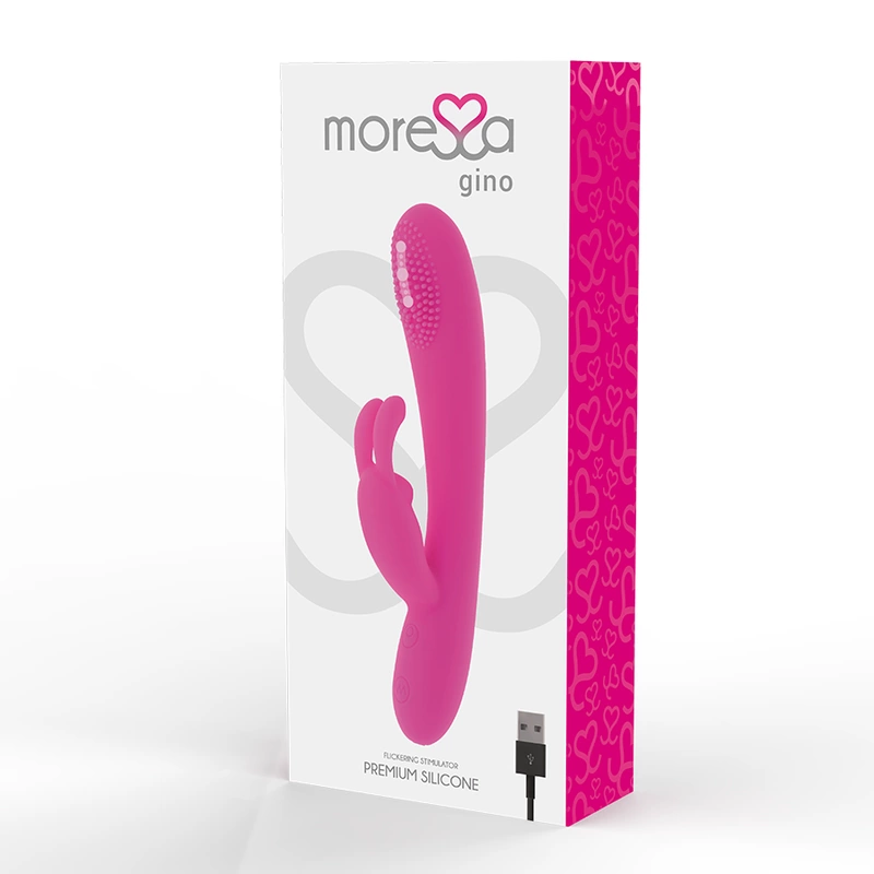 Moressa Gino Premium silikonowy masażer ładowany USB
