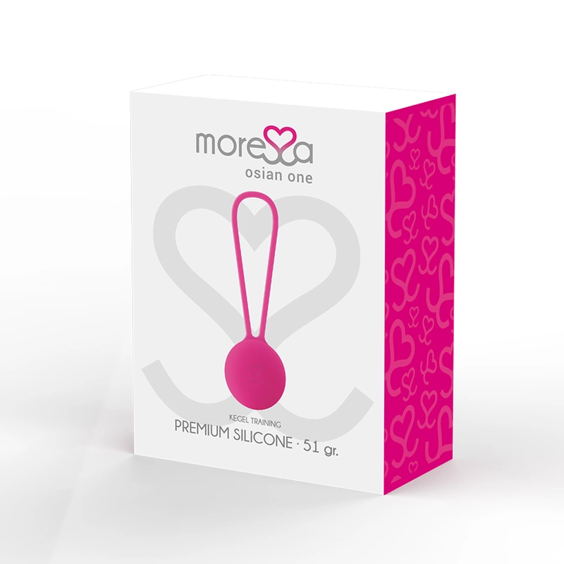 Moressa Osian One - silikonowe kulki do Ä‡wiczeÅ„ miÄ™Å›ni miednicy 34 mm