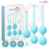 Osian Premium Pelvic Trainer Set Turquoise Silicone 3 Sizes