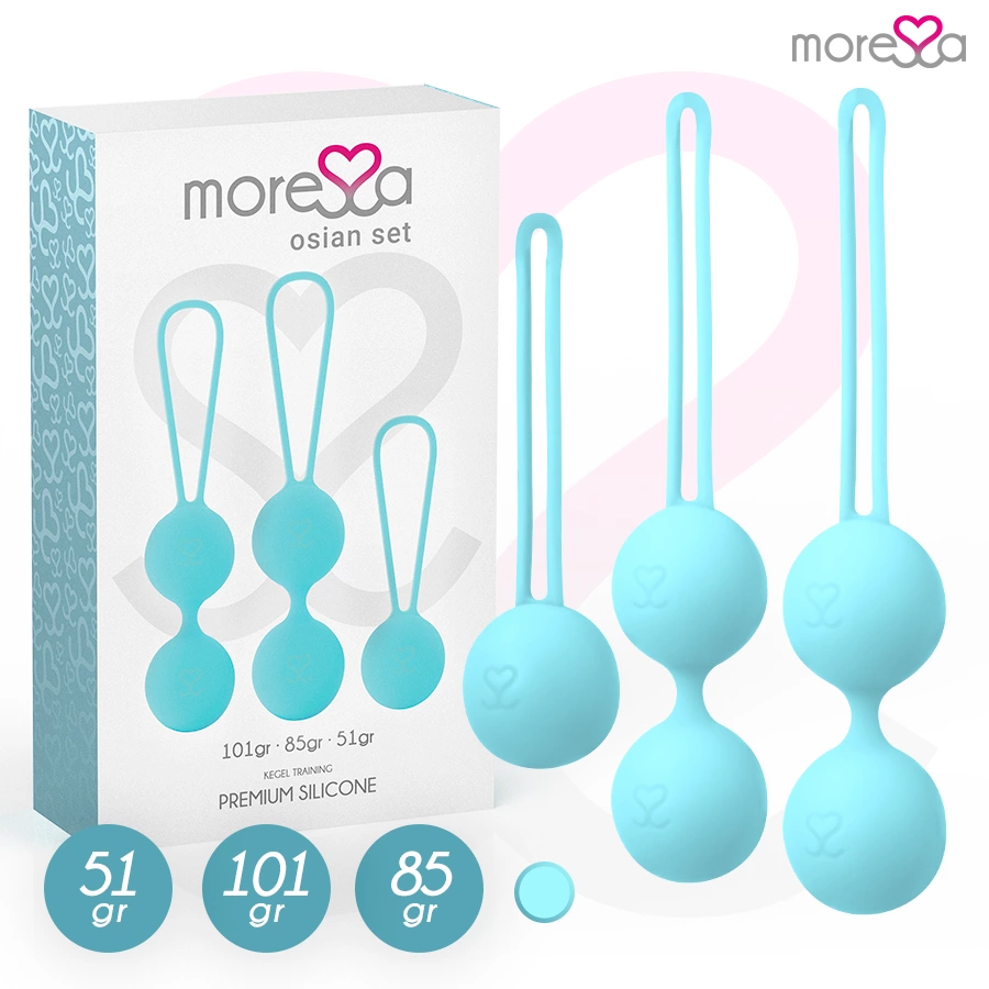 Osian Premium Pelvic Trainer Set Turquoise Silicone 3 Sizes Osian Premium Pelvic Trainer Set Turquoise Silicone 3 Sizes