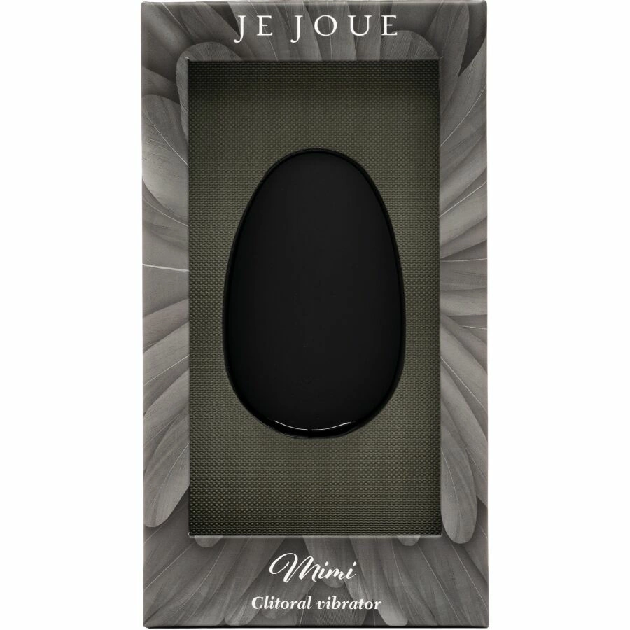 MiMi Intimate Massager Black - Compact Silicone