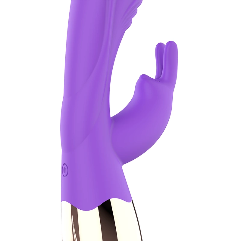 Womanvibe Viora silikonowy model ładowany USB Gold Lilac 19 Womanvibe Viora silikonowy model ładowany USB Gold Lilac 19