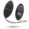 Alsan Black Remote-Controlled Silicone Intimate Egg 12 Modes