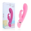 Susy Oscillating Silicone Dual Motor Rabbit Pink 18.8cm