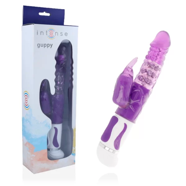 Guppy Lilac Rotator Multi-Speed Intimate Massage Device 27cm