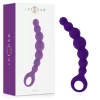 Max Lilac Flexible Silicone Bead System 18.5cm - Body Safe
