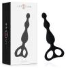 Danti Black Silicone Anal Plug 17.5 cm Body-Safe Material