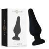 Pipo Black Silicone Anal Plug 11cm - Compact & Flexible Design