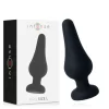 Pipo Silicone Black Anal Plug 13 cm - Soft Flexible Design
