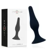 Anal Level 2 Silicone Plug 11.5 cm Black - Advanced Flexible Model