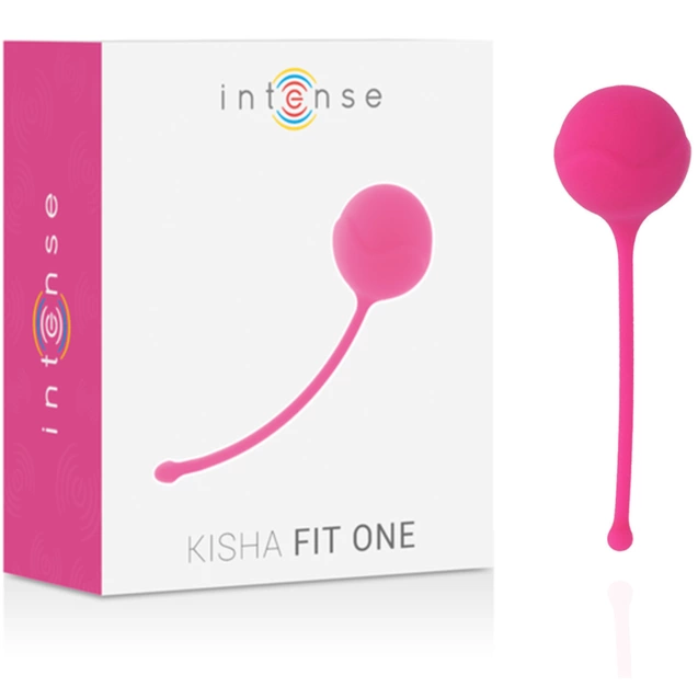 Kisha Fit One Silicone Pelvic Exercise Balls Fuchsia 4x13cm